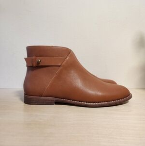 NEW Madewell The Kelci Collar-Stud Flat Ankle Boots Size 7.5